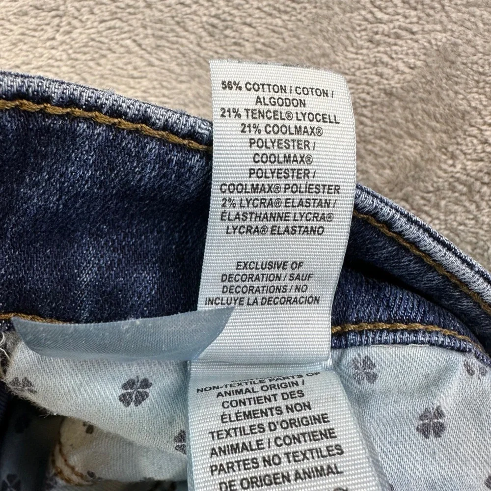 Lucky Brand Coolmax 110 Slim Straight Jeans Men's Size 29x30 Blue Dark Wash